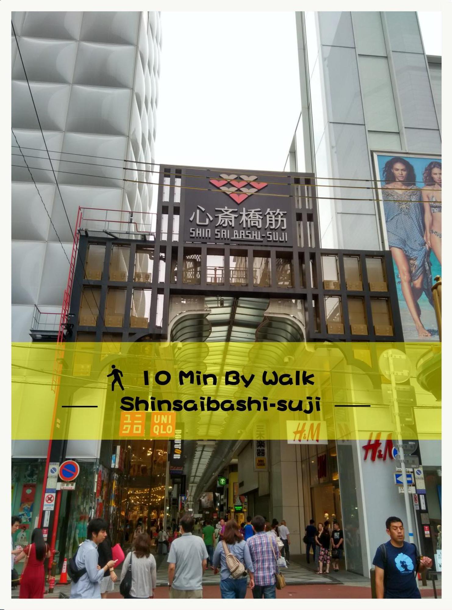 Apartamento Imperial 心斎橋本町 Osaka Exterior foto